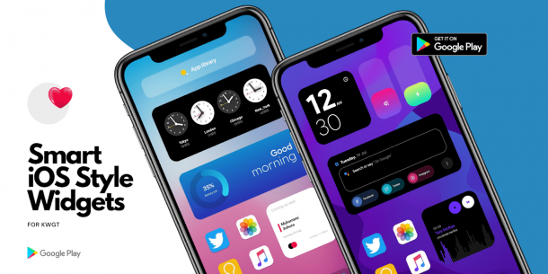 Smart iOS Style widgets 10.0 Apk for Android 1