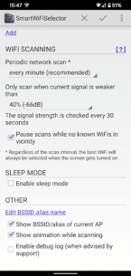 SmartWiFiSelector: strong WiFi 2.6.2 Apk for Android 3