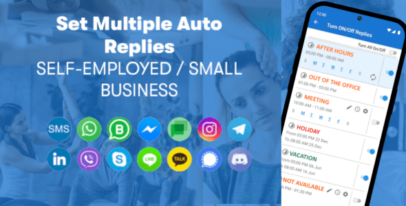 sms auto reply text pro cover