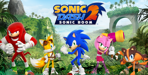 sonic dash 2 sonic boom cover