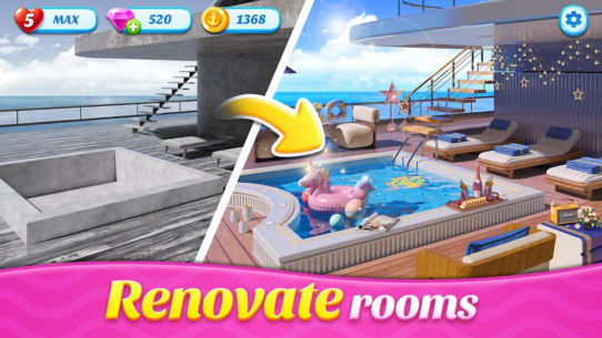 Space Decor : Luxury Yacht 6.0.0 Apk + Mod for Android 1