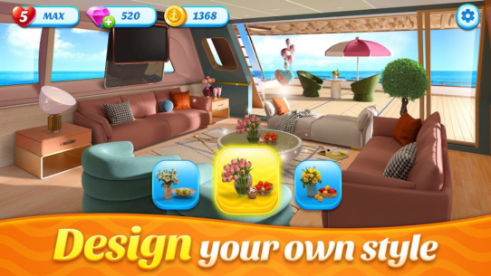 Space Decor : Luxury Yacht 6.0.0 Apk + Mod for Android 2