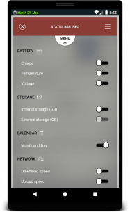 Status Bar Info 1.7.3 Apk for Android 4