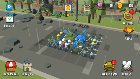 Stick Army: World War Strategy 1.4.4 Apk + Mod for Android 4