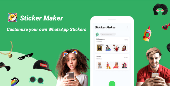 sticker maker for whatsapp cover