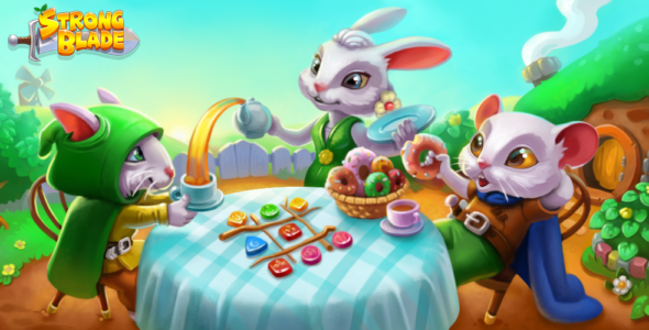 Strongblade: Match 3 Game 3.15.5 Apk + Mod for Android 1 strongblade cover