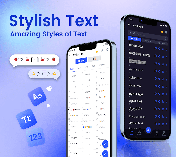 Stylish Text: Cute Fonts Style (PRO) 1.4.4 Apk for Android 1