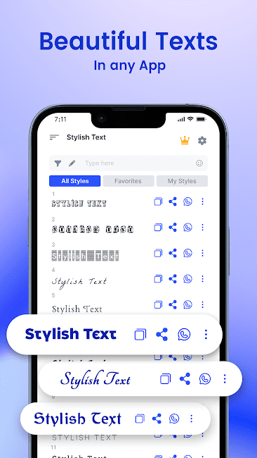 Stylish Text: Cute Fonts Style (PRO) 1.4.4 Apk for Android 3