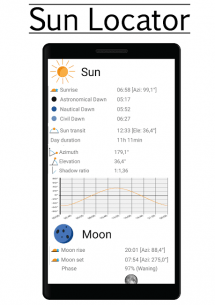 Sun Locator Pro 4.5 Apk for Android 5