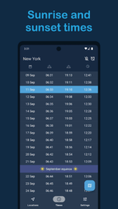 Sunrise and Sunset Times (PRO) 6.3.0 Apk for Android 1