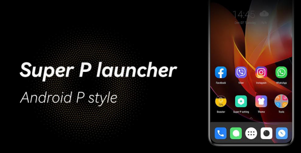 super p launcher cover