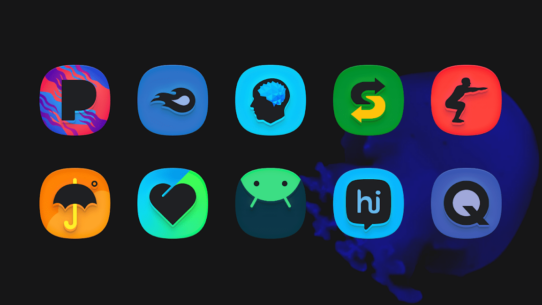 SuperBlack Icon Pack 16.0.1 Apk for Android 1