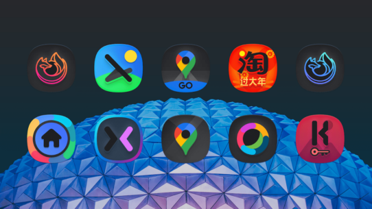 SuperBlack Icon Pack 16.0.1 Apk for Android 4