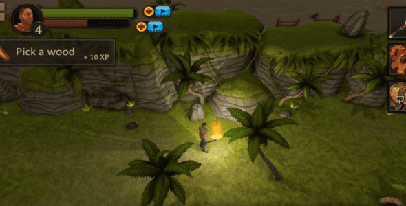 Survival Game: Lost Island PRO 1.7 Apk + Mod for Android 1 survival game lost island pro cover