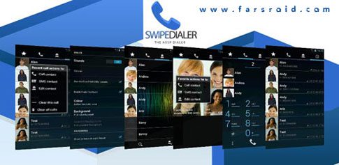 Swipe Dialer Pro 1.9.2.23 Apk for Android 1 swipe dialer pro android cover