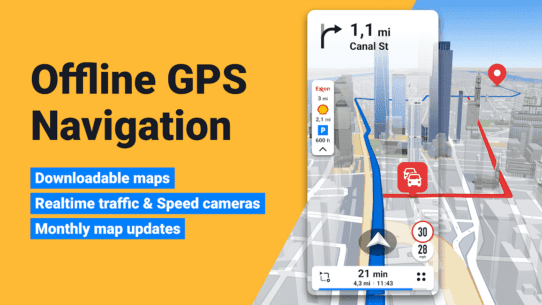 Sygic GPS Navigation & Maps (PREMIUM) 25.0.0-2377 Apk for Android 1