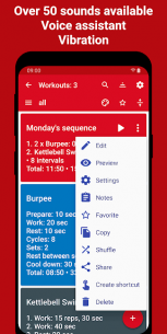 Tabata Timer: Interval Timer Workout Timer HIIT (PREMIUM) 5.1.0 Apk for Android 5