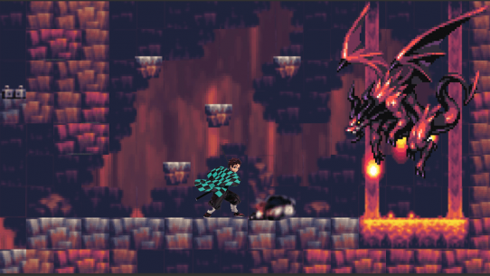 Tanjiro Game: Pixel Adventure 1.3 Apk + Mod for Android 2