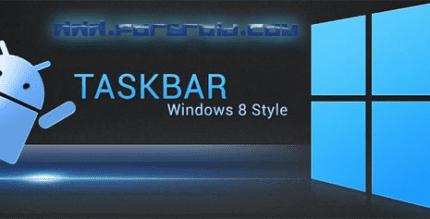 taskbar windows 8 style cover