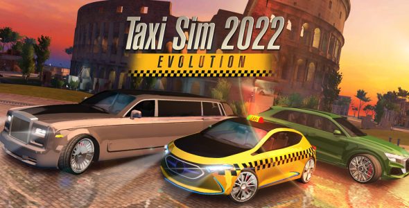 Taxi Sim 2022 Evolution 1.3.8 Apk + Mod for Android 1 taxi sim 2022 cover