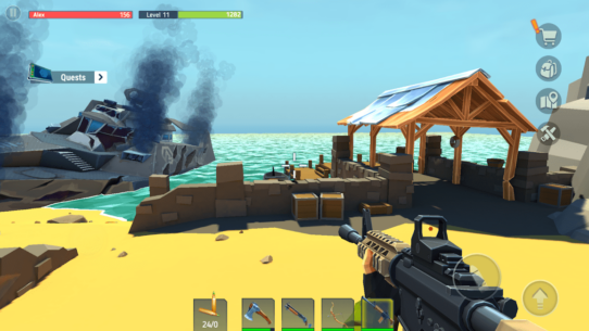 TEGRA: Zombie survival island 1.7.73 Apk + Mod for Android 2