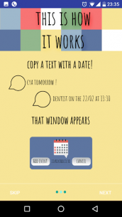 Text 2 Event – Date from text 2.0.1 Apk for Android 2