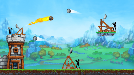 The Catapult — King of Mining Epic Stickman Castle 1.0.1 Apk + Mod for Android 3