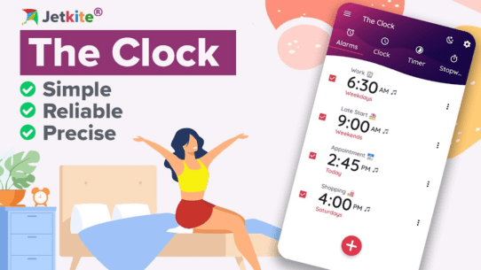 The Clock: Alarm Clock & Timer (PREMIUM) 9.3.8 Apk for Android 1