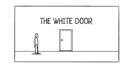 the white door cover