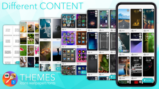 Themes, Wallpapers, Icons 15.7 Apk for Android 2