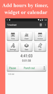 Timesheet – Work Hours Tracker (UNLOCKED) 13.12.25 Apk for Android 1