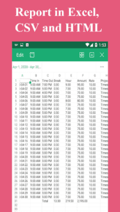 Timesheet – Work Hours Tracker (UNLOCKED) 13.12.25 Apk for Android 4