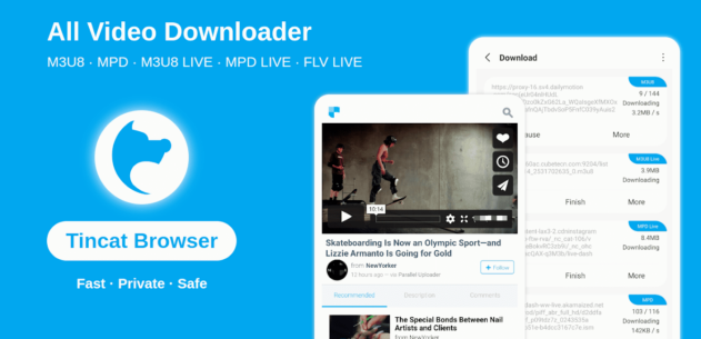 Tincat Browser Pro: M3U8 Video 4.8.12 Apk for Android 1