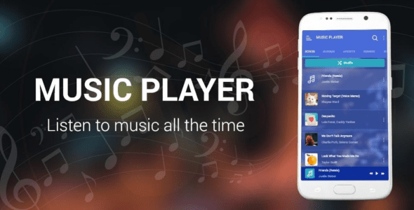 top droid music player pro cover