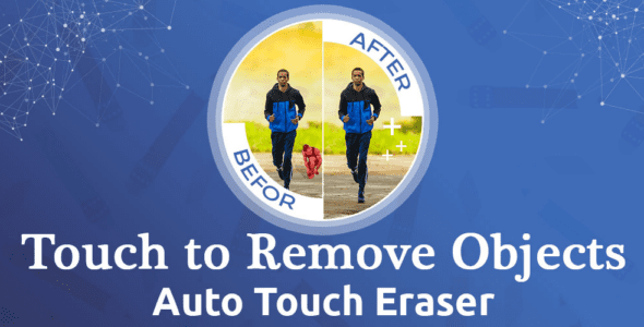 touch to remove objects cover