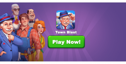 town blast cover