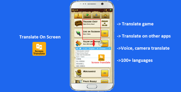 translate on screen cover