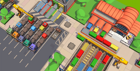 Transport It! 3D - Tycoon Manager 1.0.2007 Apk + Mod for Android 1 transport it 3d cover