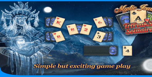 tri peaks solitaire android games cover