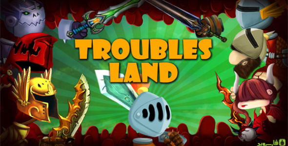 troubles land android cover