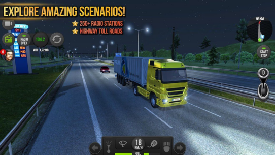 Truck Simulator : Europe 1.3.7 Apk + Mod for Android 2