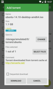 tTorrent 1.8.10 Apk + Mod for Android 5