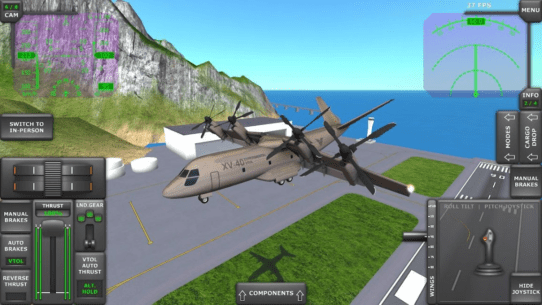 Turboprop Flight Simulator (PRO) 1.32 Apk + Mod for Android 4