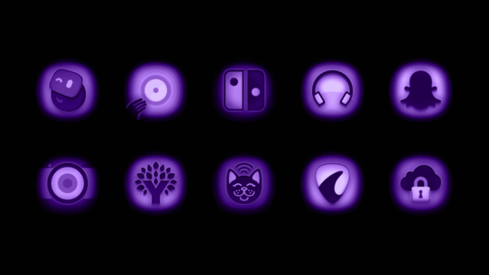 Ultraviolet Icon Pack 16.0.1 Apk for Android 3