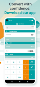 Unit converter, Convert metric (PREMIUM) 2.6.0 Apk for Android 5