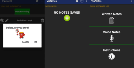 vianotes pro notes and audio recorder cover