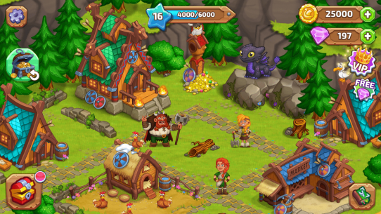 Vikings and Dragon Island Farm 1.47 Apk + Mod for Android 1