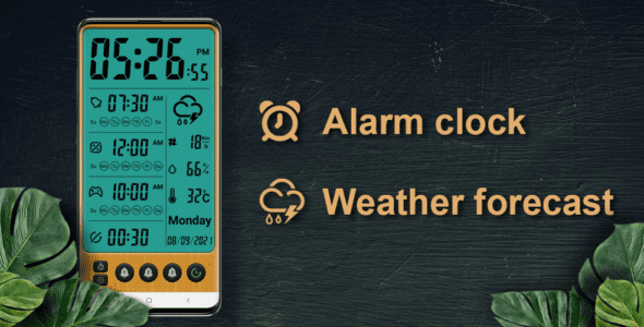 Alarm clock (PREMIUM) 10.5.3 Apk for Android 1 vmons alarm clock cover
