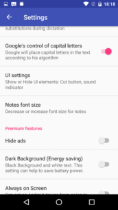 Voice Notebook speech to text (PREMIUM) 2.6.7 Apk for Android 4