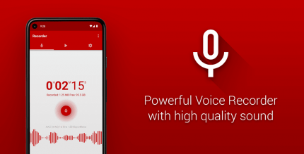 voice recorder pro full android cover